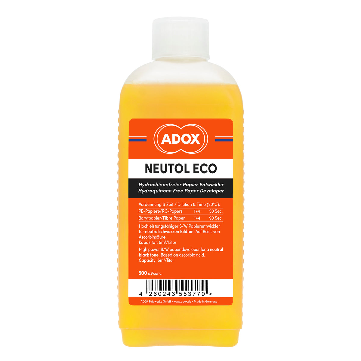 Revelator hârtie ADOX NEUTOL ECO 100/500ml