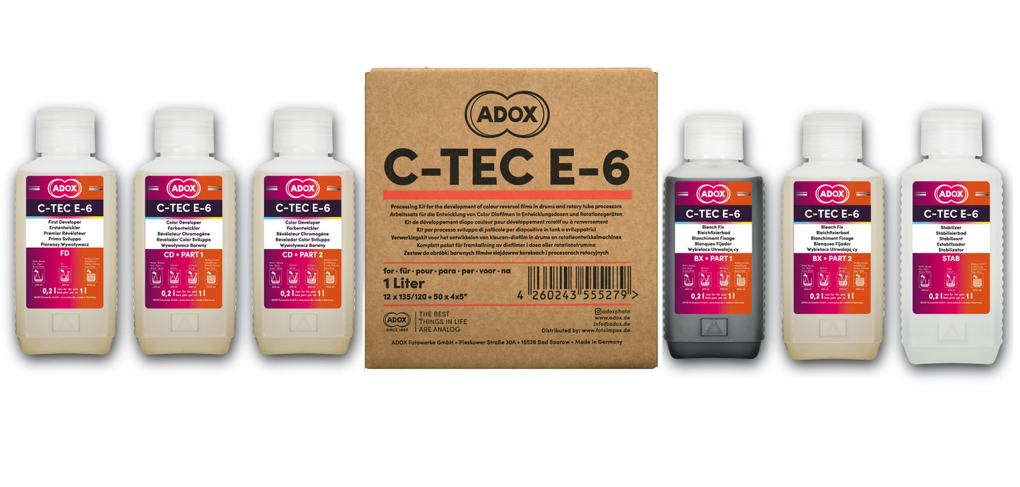 Kit developare Diapozitive ADOX C-TEC E-6 1L