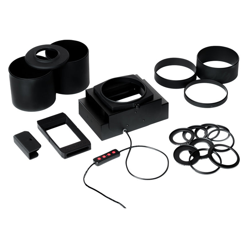 Valoi Easy120 film scanner showcasing a compact design and user-friendly interface for efficient photo processing.