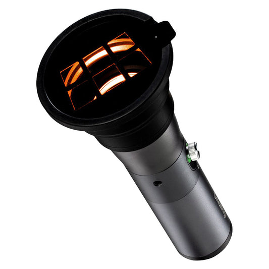 SmallRig RF 10C portable focusable LED light with adjustable brightness and compact design for photo and video use.