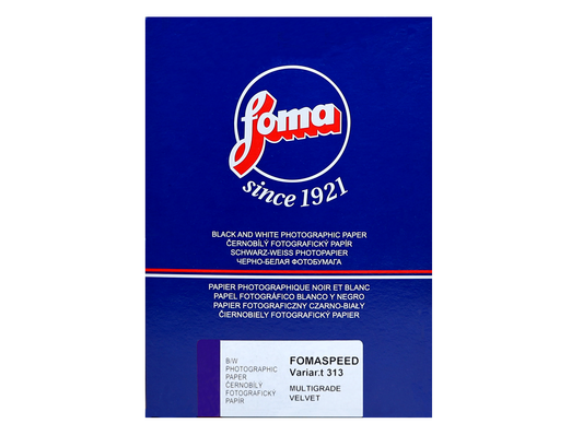Hârtie fotografică Foma Fomaspeed Normal 313 Velvet, 12,7x17,8 cm, 25 coli, pentru imprimare foto de înaltă calitate