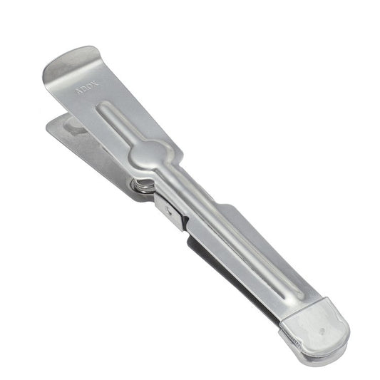 Clește din oțel inoxidabil Adox pentru hârtie, produs de Paterson, cu mânere robuste și design ergonomic pentru utilizare precisă.