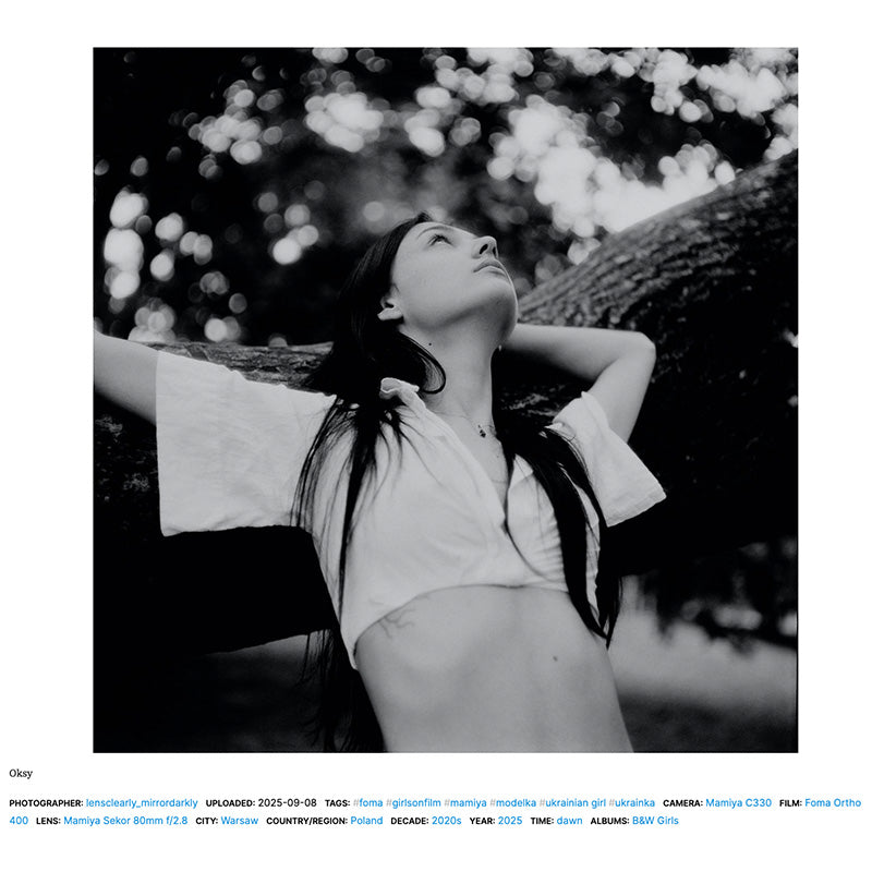 Exemplu de film Foma Ortho 400 35mm, cu ambalaj și etichetă, utilizat pentru fotografiere ortopedică, expirare 04/26