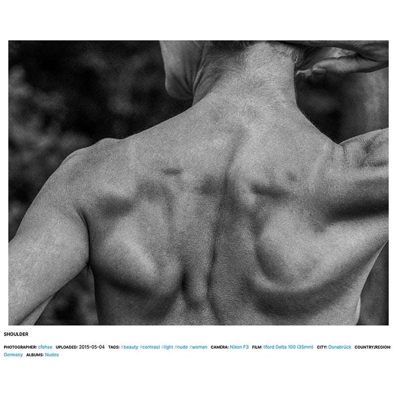 Ilford Delta 100 120 - NEGATIVESCU