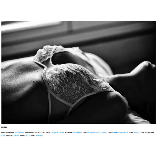 Ilford Delta 100 120 - NEGATIVESCU