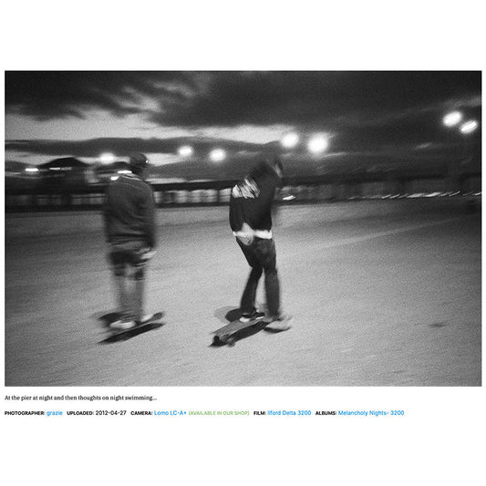 Ilford Delta 3200 120 - NEGATIVESCU