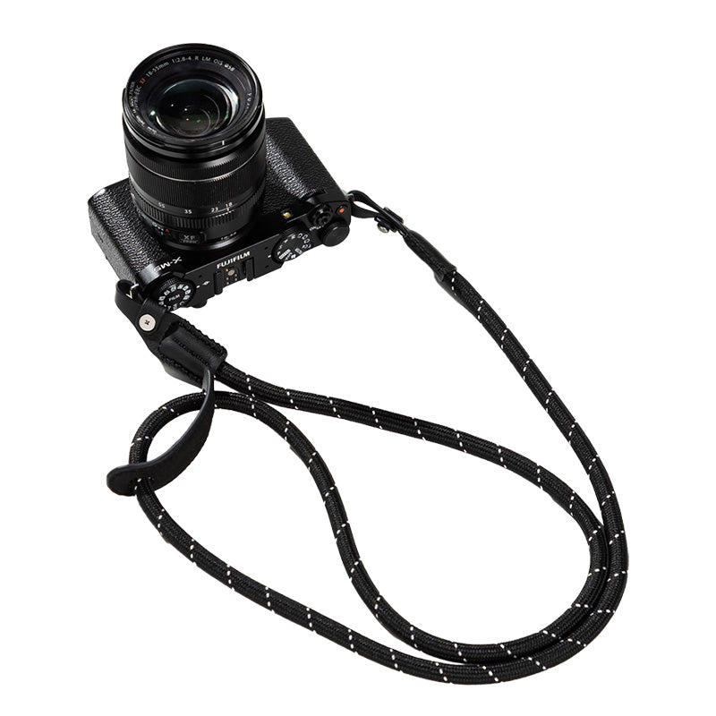 Curea de umăr universală SmallRig Braided pentru cameră, design negru și întărită, pentru confort și durabilitate.