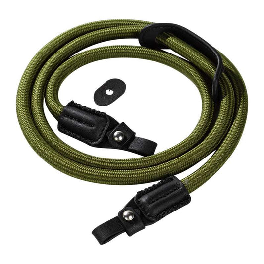 Curea de umăr universală SmallRig Braided pentru cameră, în culoare verde, cu design rezistent și confortabil pentru echipamente foto.