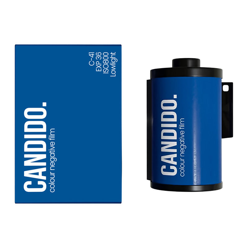 Film foto Candido 800 35mm, culoare vibrantă și detalii clare, ideal pentru fotografii de calitate în condiții de lumină scăzută.