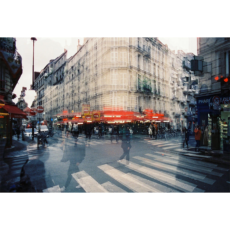 Filmu color Candido 800 35mm, film sensibilitate ridicată, pentru fotografiere în condiții de lumină slabă, imagine cu eșantion de culoare
