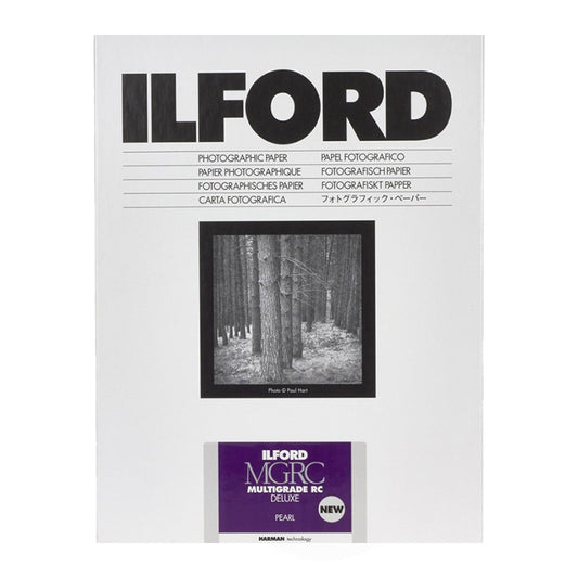 Hârtie Fotografică Ilford Multigrade RC Deluxe Pearl, 24x30.5, 10 coli - NEGATIVESCU