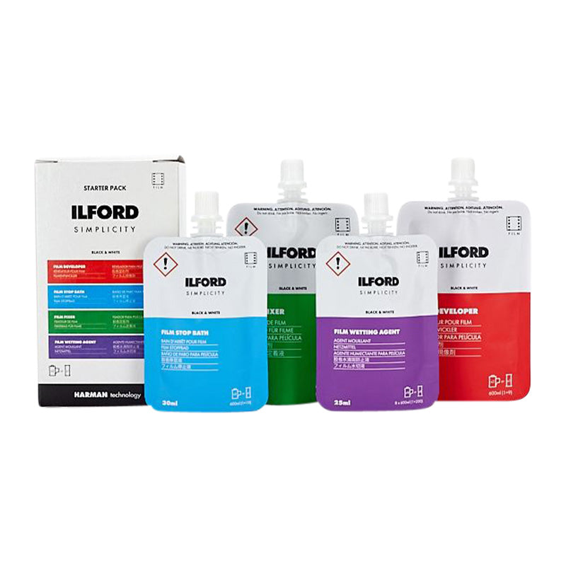 Ilford Simplicity - Kit soluții alb-negru pentru începători - NEGATIVESCU