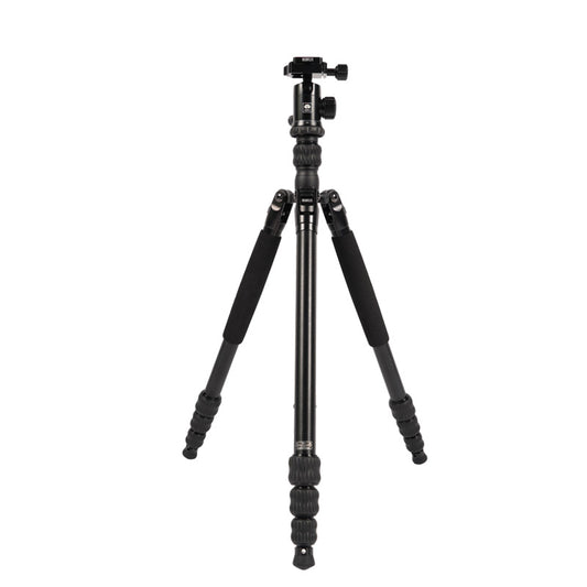 Sirui Traveller 7A aluminum tripod with adjustable legs and quick-release plate, ideal for photography and travel.