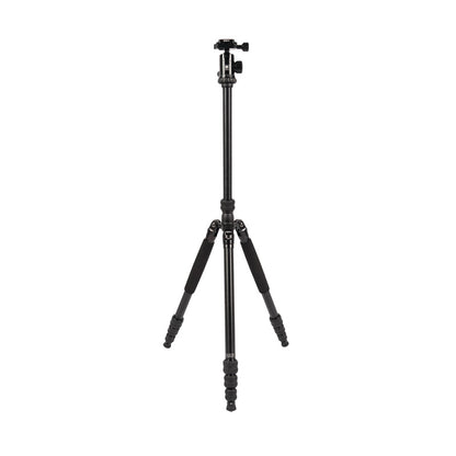 Sirui Traveller 7A aluminum tripod with adjustable legs and ball head, ideal for photography and travel.