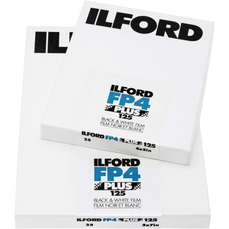 Ilford FP4 PLUS Plan Film 9x12cm (25 File) 